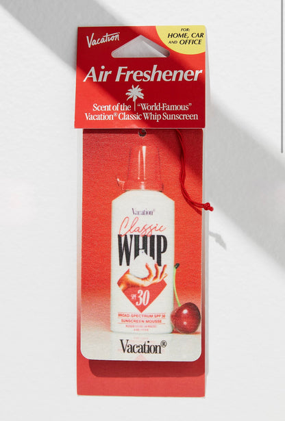 Vacation Classic Whip Car Air Freshener