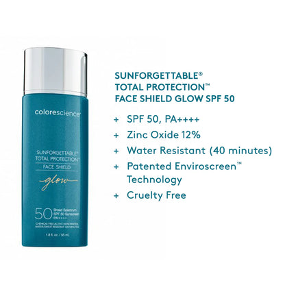 Sunforgettable® Total Protection® Face Shield Glow SPF 50